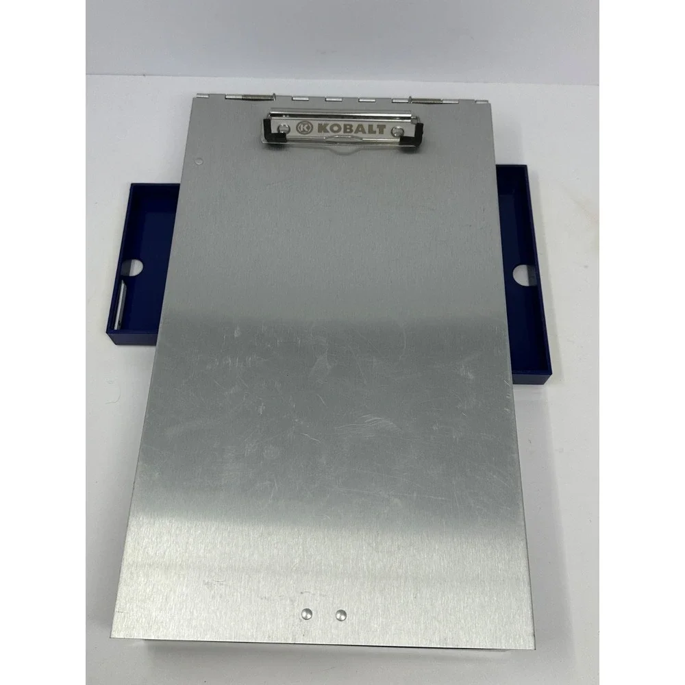 Kobalt Heavy Duty Jobsite Clipboard Case Storage Organizer Contractor File V3